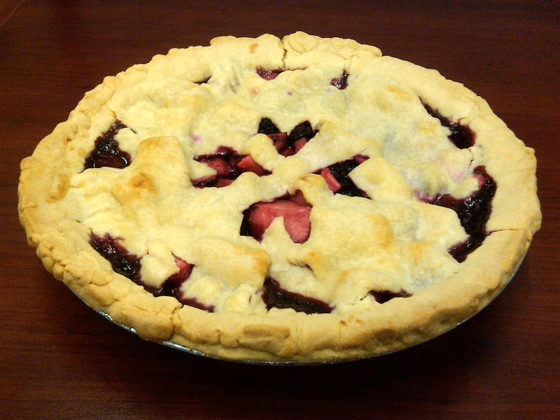 Apple Blackberry Pie